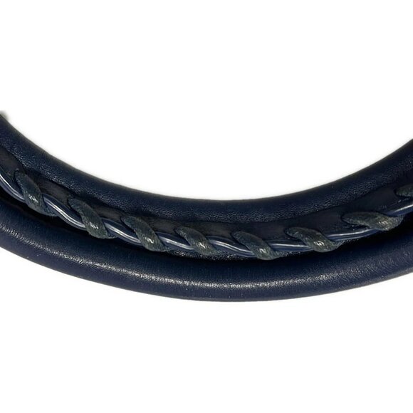 Auth BALENCIAGA Classic Twiggy 409334 Blue Leather Handbag - Picture 12 of 16